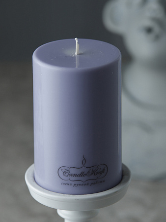 Свеча интерьерная из соевого воска CandleKraft EcoTrend Lavender Maxi &quot;столбик&quot; от Мастерской уюта CandleKraft