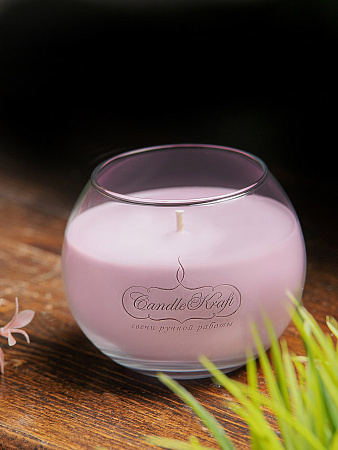 Свеча ароматическая CandleKraft Lilac Flora &quot;Сирень&quot; от Мастерской уюта CandleKraft